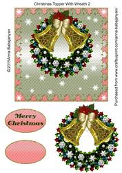 Christmas Topper with Wreath 2