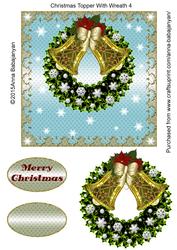 Christmas Topper with Wreath 4