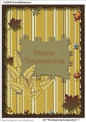 A4 "thanskgiving Composition" 1