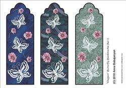 Elegant Butterfly Bookmarks (set 1)