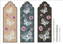 Elegant Butterfly Bookmarks (set 2)