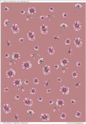 Cherry Blossom Dusty Rose Background