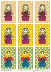 Matryoshka Atc Set 1