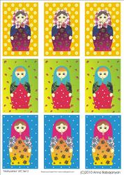 Matryoshka Atc Set 2