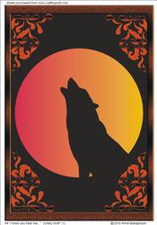 A4 "i Know You Hear Me - " Lonely Wolf 1