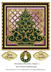 Beautiful Christmas Topper 3