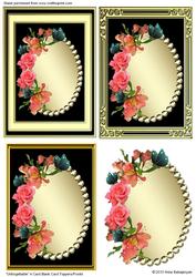 Unforgettable 4 Blank Card Toppers/fronts
