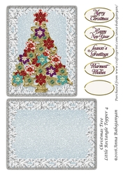 Christmas Tree Little Rectangle Topper 4