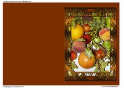 Thanksgiving Cut & Fold Card 1