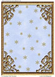 A4 "snowflakes" Plain Card Base