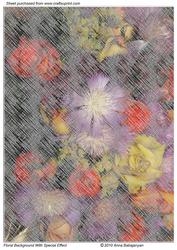 Floral Background with Special Effect