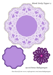Blank Doily Topper 5