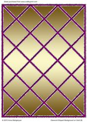 Diamond-shaped Background on Gold (8)