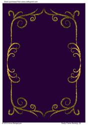 Swirly Frame Backing 5