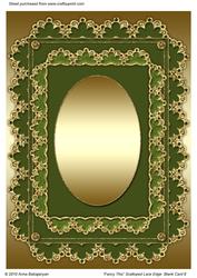 Fancy This Scalloped Lace Edge Blank Card 6