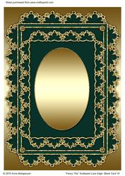 Fancy This Scalloped Lace Edge Blank Card 10