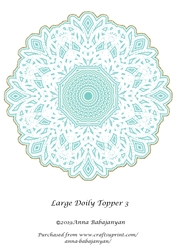 Large Doily Topper 3