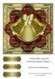 Fancy Multi-Layered Christmas Square Topper 1