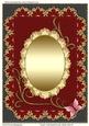 Grace Gold Swirls & Doily Blank Card 16