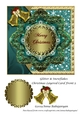 Glitter & Snowflakes Christmas Layered Card Front 5