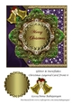 Glitter & Snowflakes Christmas Layered Card Front 6