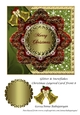 Glitter & Snowflakes Christmas Layered Card Front 8