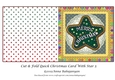 Cut & Fold Quick Christmas Card With Star 5