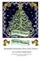 Beautiful Christmas Tree Card Front 1