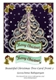 Beautiful Christmas Tree Card Front 2
