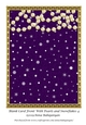 Blank Card Front With Pearls and Snowflakes 4