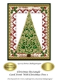 Christmas Rectangle Card Front With Christmas Tree 1