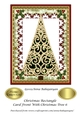 Christmas Rectangle Card Front With Christmas Tree 6