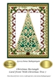 Christmas Rectangle Card Front With Christmas Tree 7