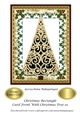 Christmas Rectangle Card Front With Christmas Tree 10