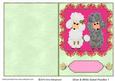 Silver & White Sweet Poodles 1