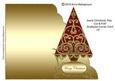Swirly Christmas Tree Cut & Fold Scalloped Corner Card 4