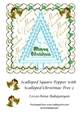 Scalloped Square Topper with Scalloped Christmas Tree 2