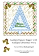 Scalloped Square Topper with Scalloped Christmas Tree 7