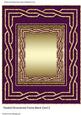 Twisted Ornamental Frame Blank Card 2