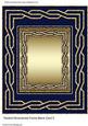 Twisted Ornamental Frame Blank Card 3