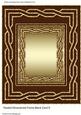 Twisted Ornamental Frame Blank Card 5