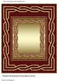 Twisted Ornamental Frame Blank Card 6