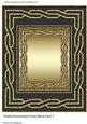 Twisted Ornamental Frame Blank Card 7