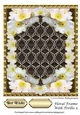 Floral Frame With Trellis 5