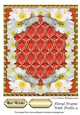 Floral Frame With Trellis 9