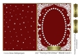 5x7 Snowy Christmas Blank Card 1