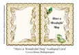 Have a Wonderful Day Scalloped Card