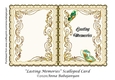 Lasting Memories Scalloped Card