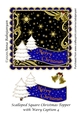 Scalloped Square Christmas Topper with Wavy Caption 4