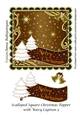 Scalloped Square Christmas Topper with Wavy Caption 5